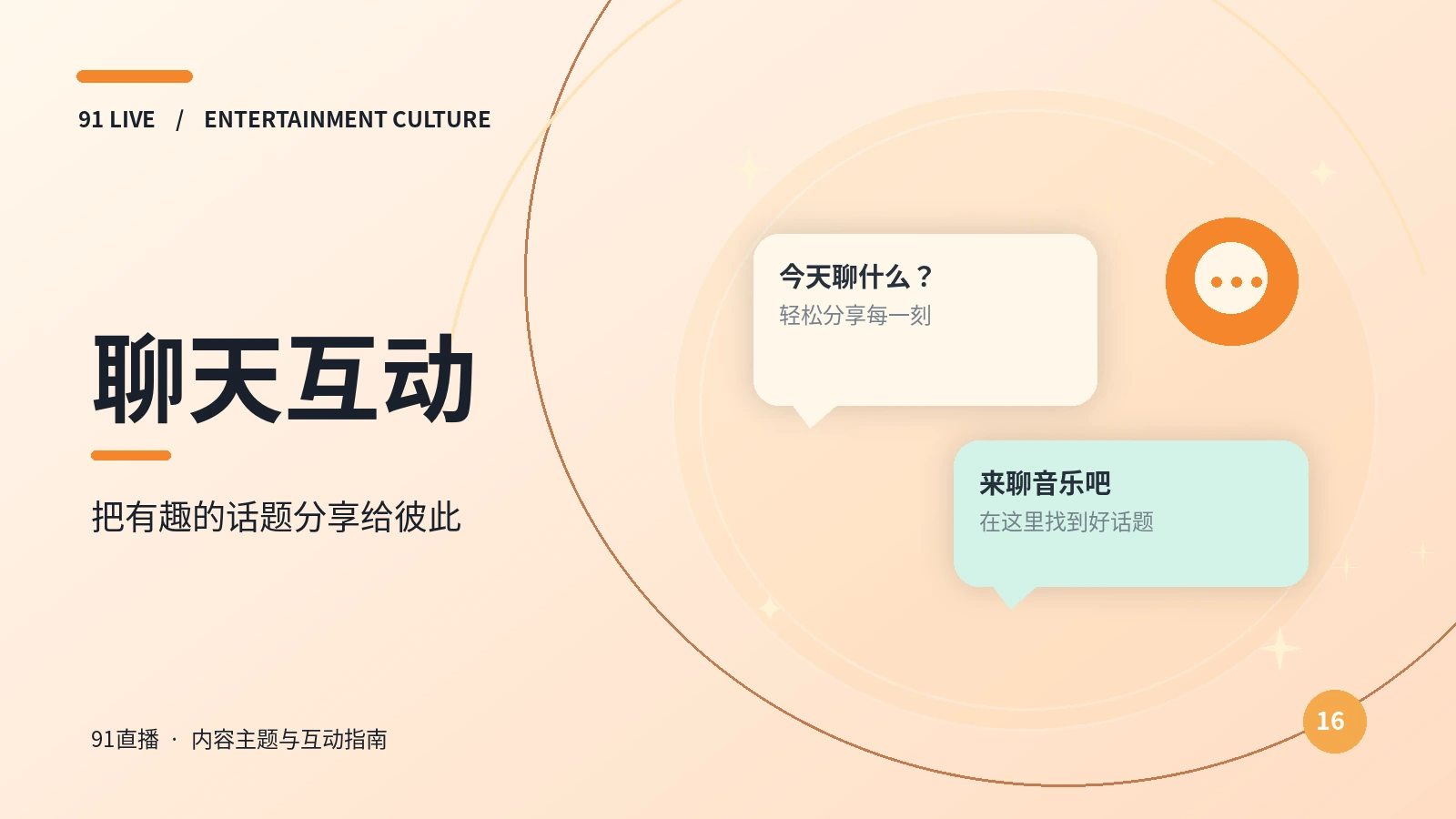 聊天主题画面